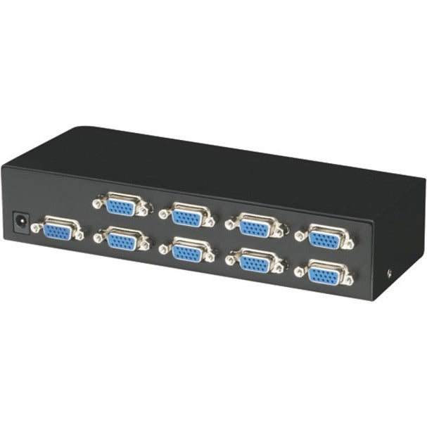 Black Box AC1056A-8 Video Splitter, 8-Port VGA Switchbox, 300 MHz Bandwidth, 1920 x 1440 Resolution