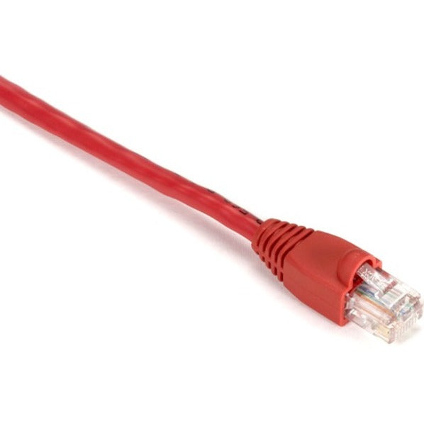Black Box EVNSL83-0004 GigaBase Cat.5e UTP Patch Network Cable, 4 ft, Red, 1 Gbit/s Data Transfer Rate