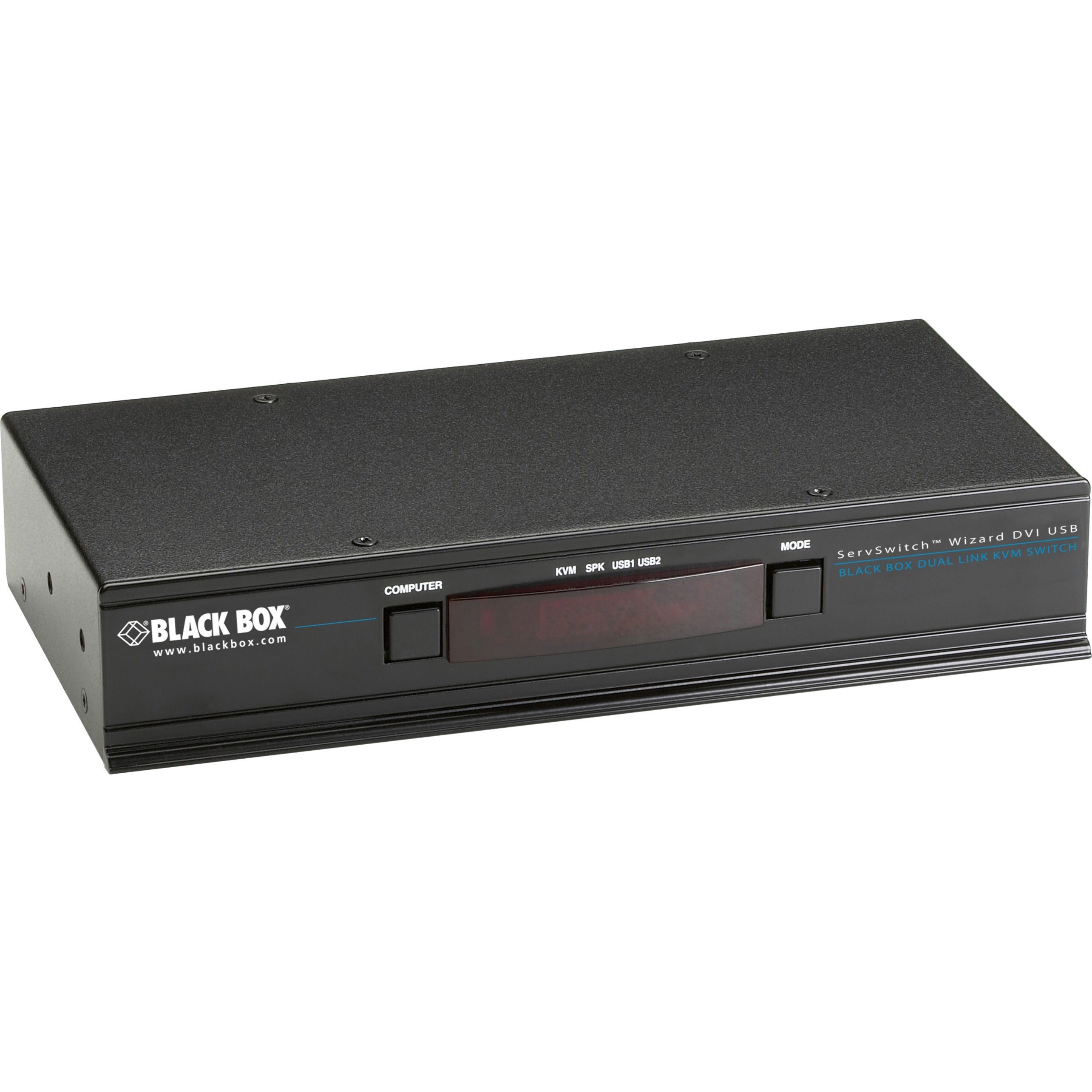 Black Box KV2004A ServSwitch Wizard DVI Dual-Link (USB), 4-Port KVM Switchbox