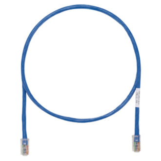 Panduit UTPCH10BUY TX5e Cat.5e UTP Patch Cable, 10 ft, Snagless, Blue