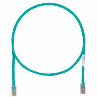 Panduit UTPCH10GRY Cat5e UTP Patch Cable, 10 ft, Green