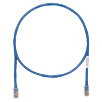 Panduit UTPCH7BUY TX5e Cat.5e UTP Patch Cable, 7 ft, Snagless, Blue