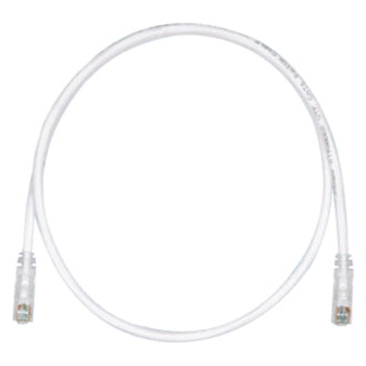 Panduit UTPSP10Y Cat.6 UTP Patch Cord, 10 ft Network Cable, Clear Boot Color