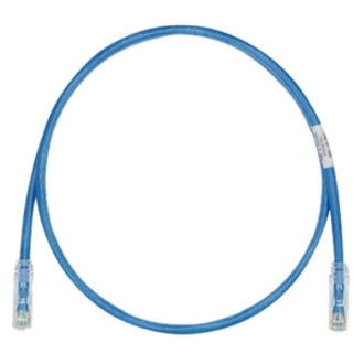 Panduit UTPSP30BUY Cat.6 UTP Patch Cord, 30 ft Network Cable, Copper Conductor, Blue