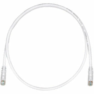 Panduit UTPSP5Y TX6 PLUS Cat.6 UTP Patch Cable, 5 ft, Off White