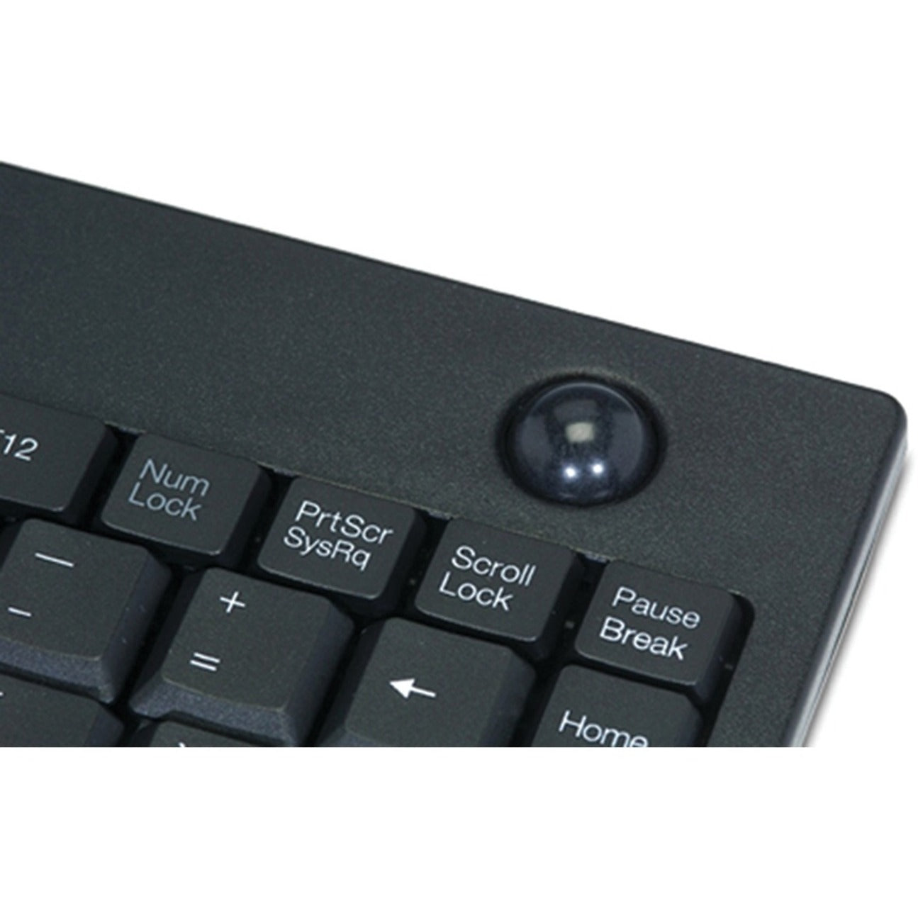 Adesso WKB-3100UB Wireless Mini Trackball Keyboard, USB, 87 Keys