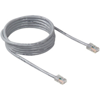 Belkin A3L791-50-H-S Cat.5e STP Patch Cable, 50 ft, Snagless, Molded, Gray