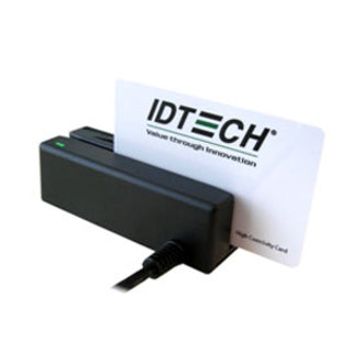 ID TECH IDMB-336112B MiniMag II Magnetic Stripe Reader, Small Footprint, Bi-Directional Reading