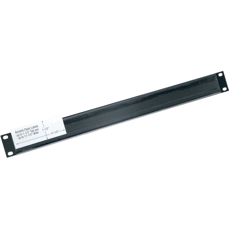 Middle Atlantic PBL-1 1U Blank Panel, Rack Filler Panel for Organizing and Securing Equipment