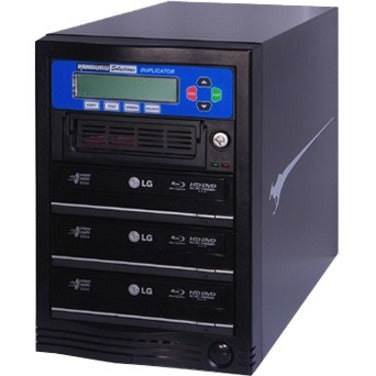 Kanguru BR-DUPE-S3 3 Target Blu-ray Duplicator, Standalone, 500GB Hard Drive, USB