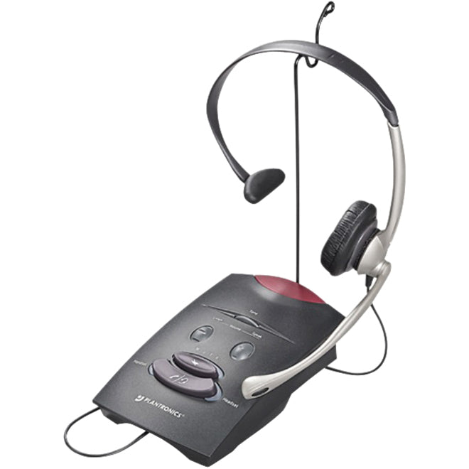 Plantronics 65148-11 S11 Headset, Monaural Over-the-head, Noise Cancelling, 1 Year Warranty