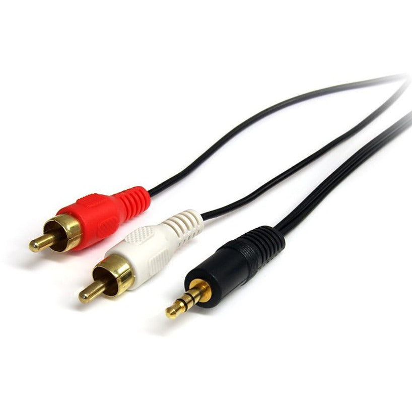 StarTech.com MU6MMRCA Stereo Audio cable - RCA (M) - mini-phone stereo 3.5 mm (M) - 1.8 m, 6 ft length