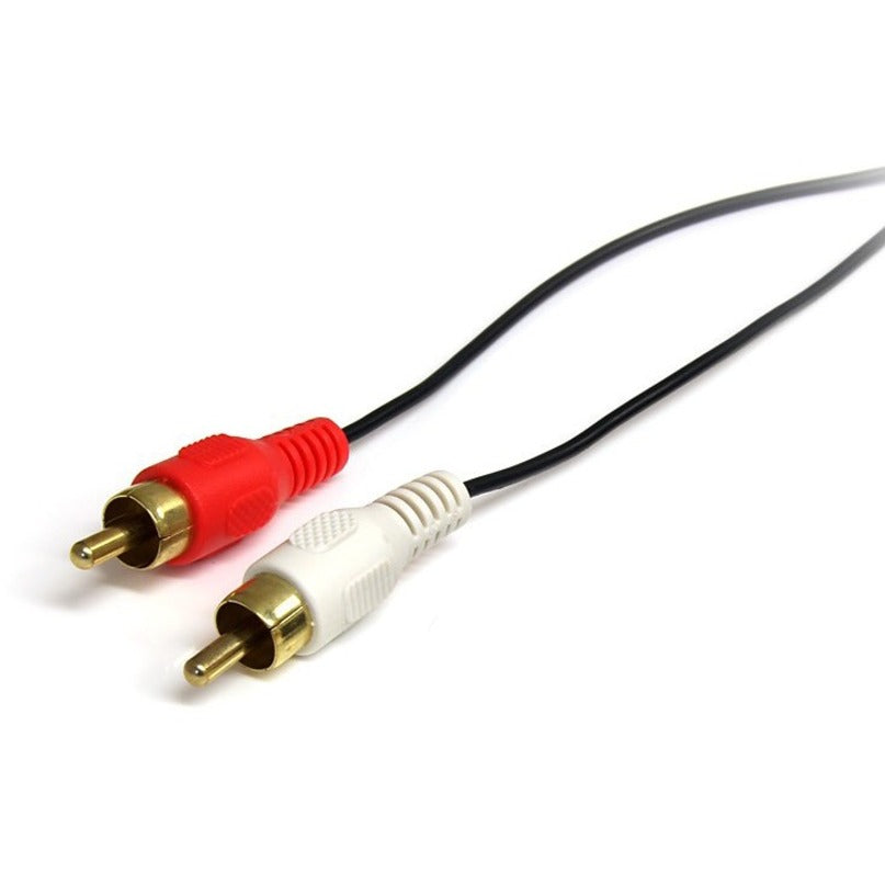 StarTech.com MU6MMRCA Stereo Audio cable - RCA (M) - mini-phone stereo 3.5 mm (M) - 1.8 m, 6 ft length