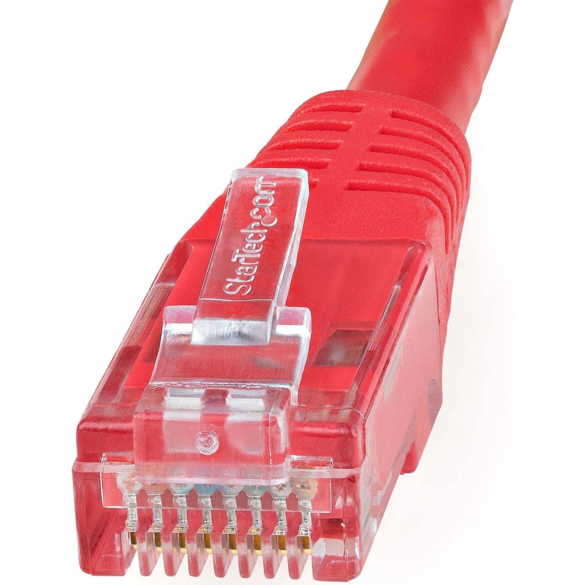 StarTech.com C6PATCH20RD 20ft Red Cat6 UTP Patch Cable ETL Verified, PoE, Stranded, 10 Gbit/s, RJ-45 Network - Male