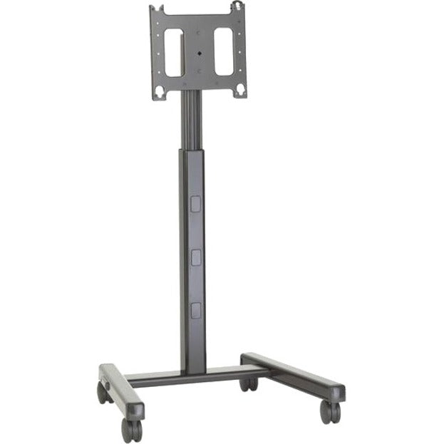 Chief PFCUB Flat Panel Mobile Display Cart - For Monitors 42-86" - Black, Height-Adjustable TV Cart