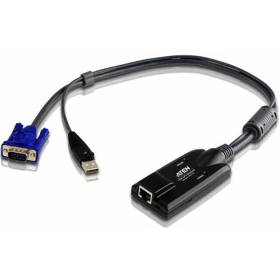 ATEN KA7170 KVM Adapter Cable, RJ-45 Network - Female to HD-15 - Male, USB Type A - Male