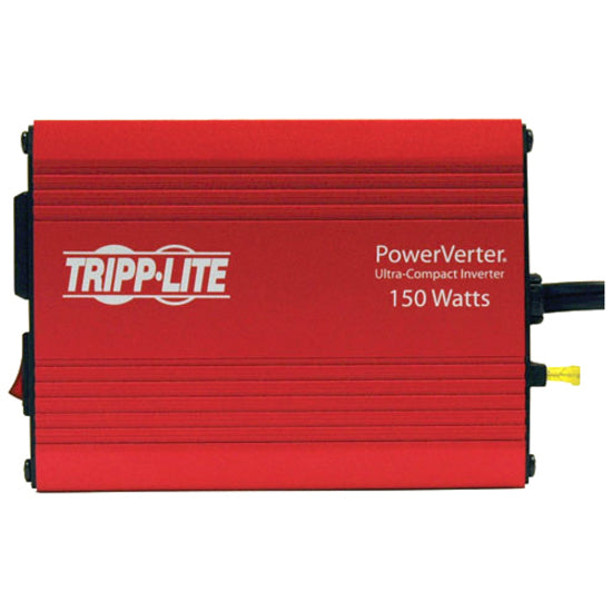 Tripp Lite PV150 PowerVerter 150-Watt Ultra-Compact Inverter, 1 Outlet Auto Adapt with Cig Plug 20A