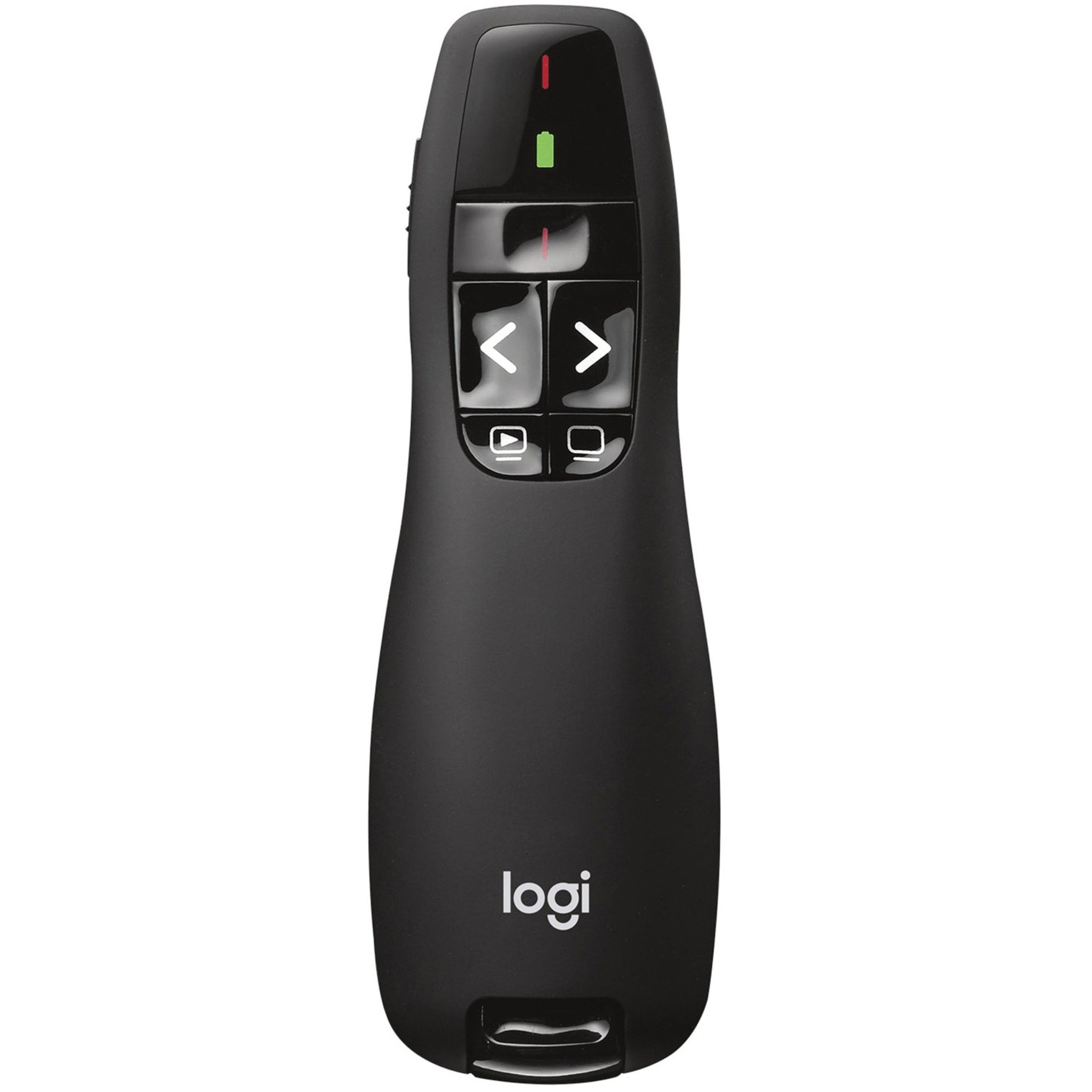 Logitech 910-001354 R400 Wireless Presenter, Red Laser Pointer, Plug-and-Play, Carrying Case