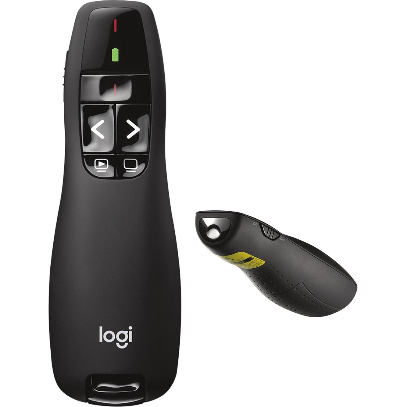 Logitech 910-001354 R400 Wireless Presenter, Red Laser Pointer, Plug-and-Play, Carrying Case