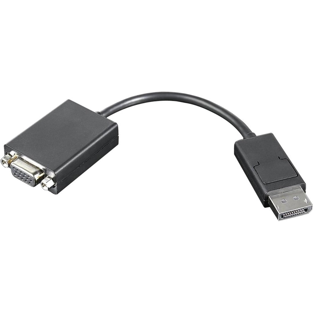 Lenovo VGA Cable - DisplayPort Video - HD-15 VGA - 7.8", High-Quality Lenovo 57Y4393 VGA Cable for Crisp Display and Easy Connection