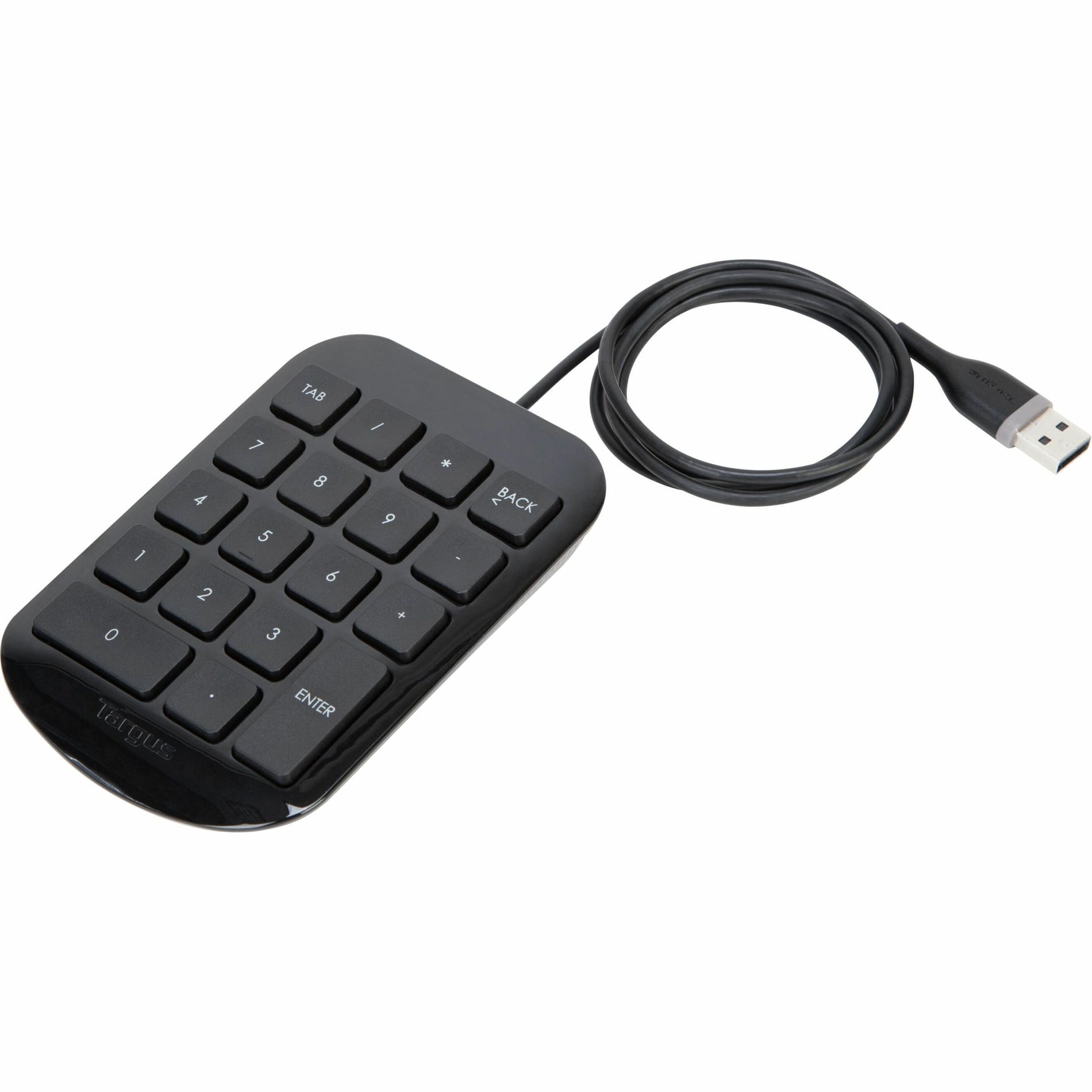Targus AKP10US Numeric Keypad, USB Ergonomic Keypad for PC and Mac