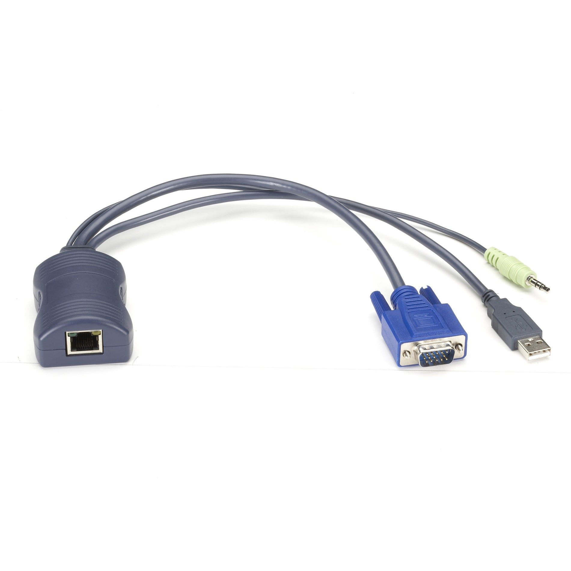Black Box KV1403A Server Access Module - VGA, USB with Audio, 164.04 ft Cable Length