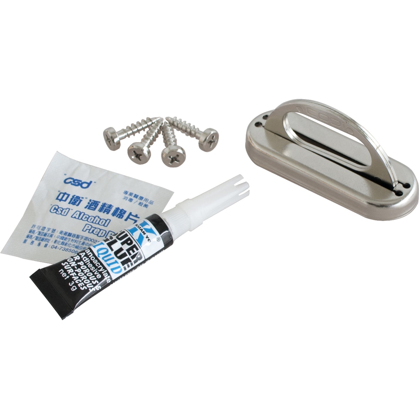 CODi A02016 Steel Anchor with Glue Kit, Secure Permanent Anchor Point for All CODi Cable Locks
