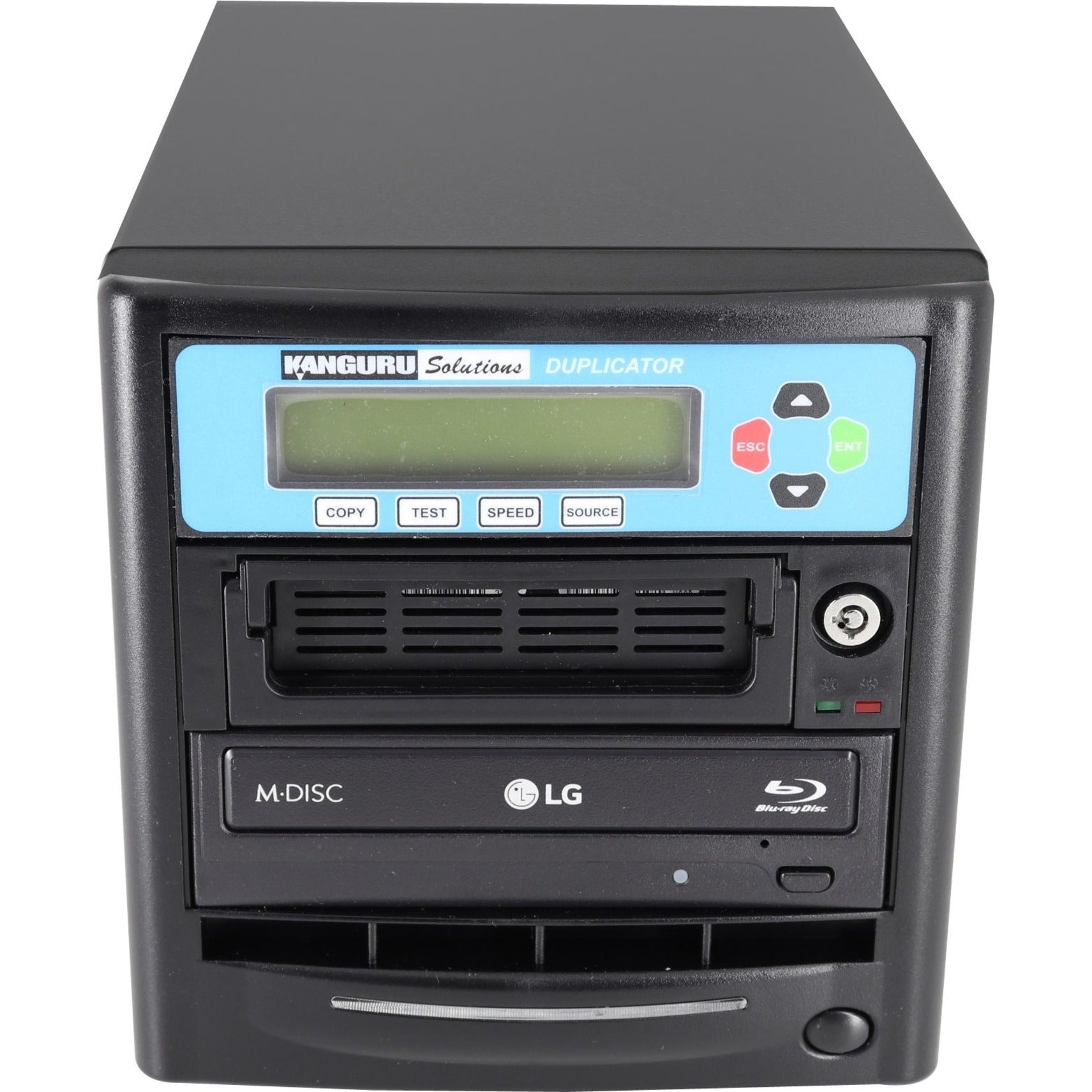 Kanguru BR-DUPE-S1 1 Target Blu-ray Duplicator with Internal Hard Drive, Standalone, 500GB HDD, USB, TAA Compliant