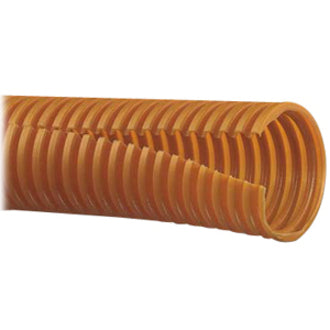 Panduit CLT50F-C3 Corrugated Loom Tubing Slit, Cable Protection, 100 ft Length, Orange, Polyethylene