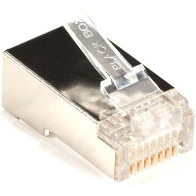 Black Box FMTP5ES-50PAK Cat.5e Modular Plug Connector, RJ-45 Network Male, EMI/RF Protection