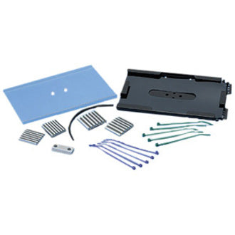 Panduit FST6 Opticom Fiber Splice Tray Kit, Clear Plastic Cover, Mechanical and Fusion Holders, PVC Tube