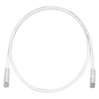 Panduit UTPSP25Y Cat.6 UTP Patch Cord, 25 ft Network Cable, Stranded, Copper Conductor, Gold Plated Connectors