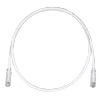 Panduit UTPSP7Y Cat.6 UTP Patch Cord, 7 ft Network Cable, Stranded, Copper Conductor, Gold Plated Connectors