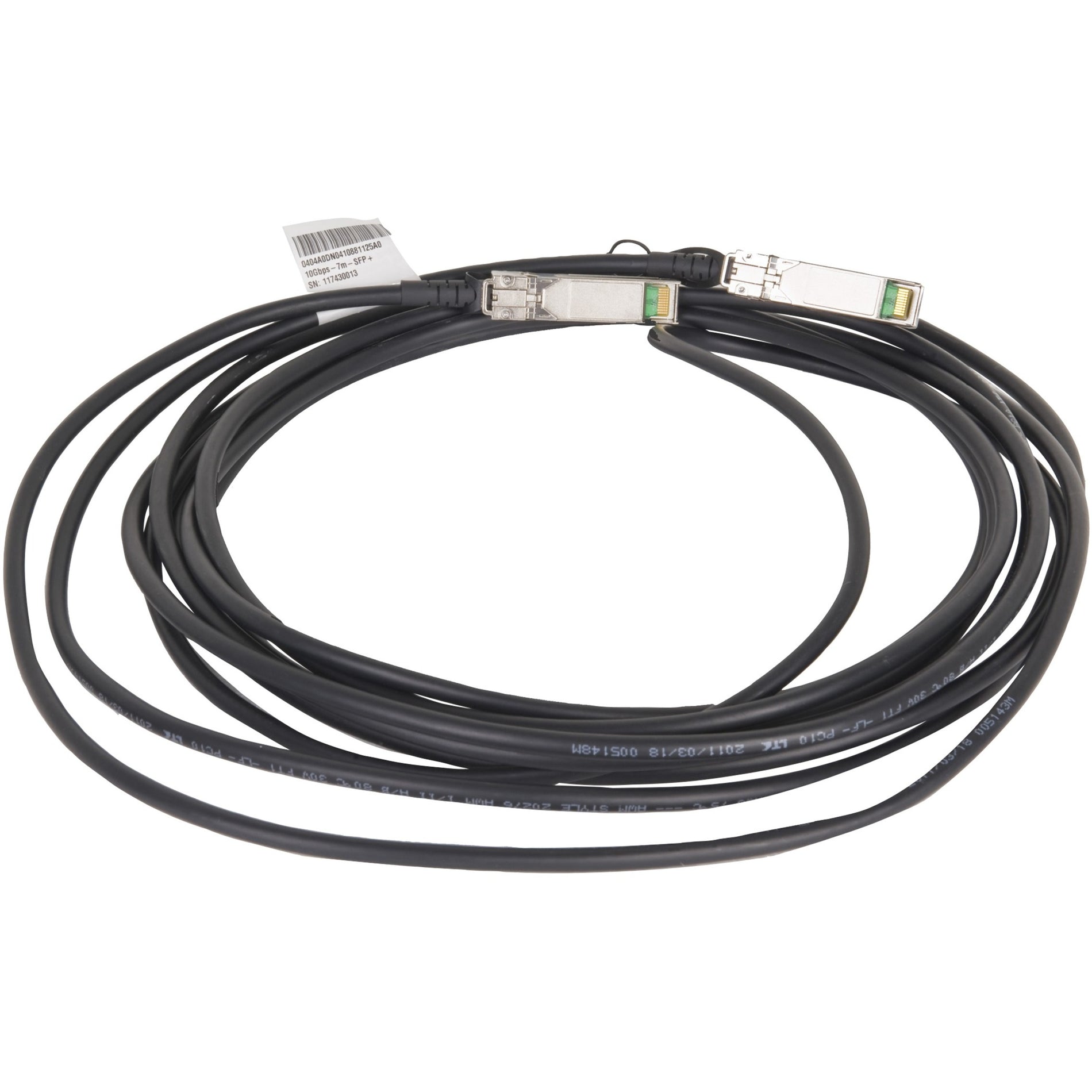 HPE 537963-B21 Network Cable, SFP+ to SFP+ - 16.4ft