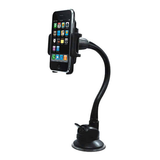Macally MGRIP Suction Cup Mount, Universal Cell Phone Holder for iPhone and More