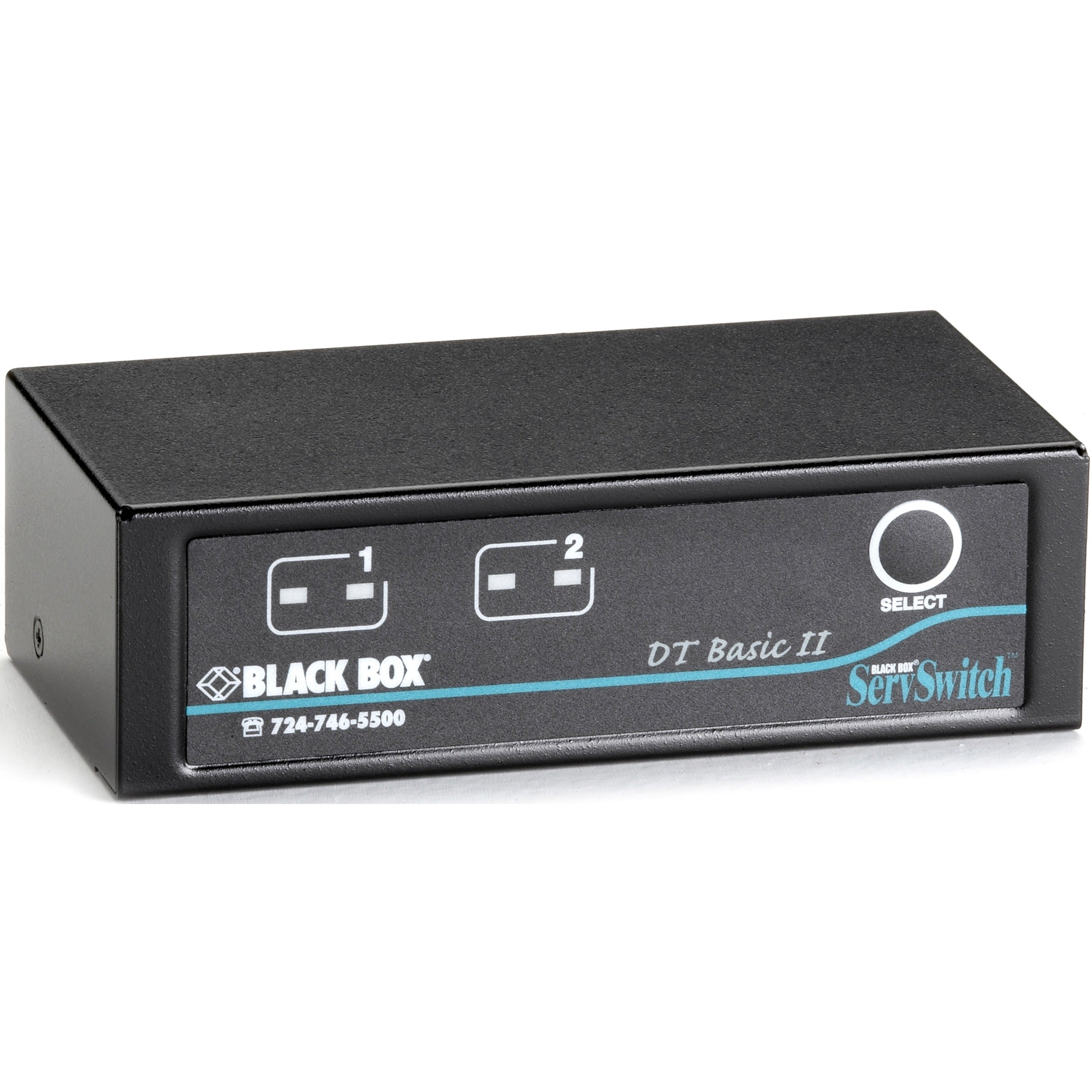 Black Box KV7022A-K ServSwitch DT Basic II Kit, 2-Port KVM Switchbox