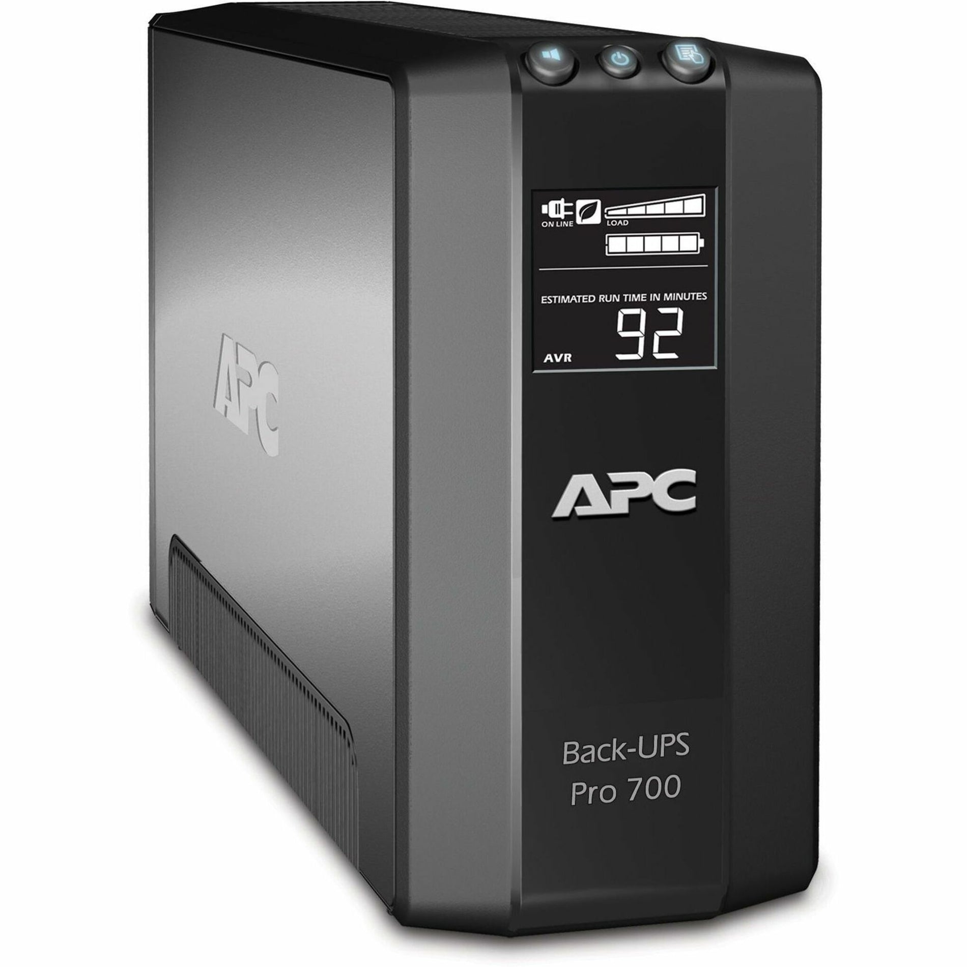 APC BR700G Back-UPS RS 700 VA Tower UPS, Energy Star Certified, USB and Serial Port, 3 Year Warranty