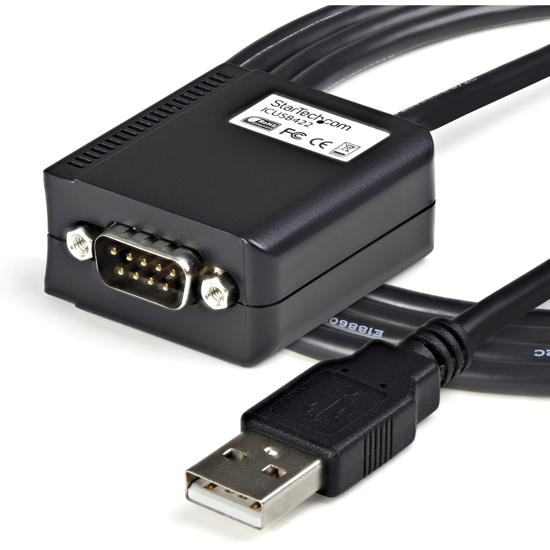 StarTech.com ICUSB422 6ft RS422/485 USB Serial Adapter with COM Retention, Plug and Play Compatible with Windows, Mac, and Linux