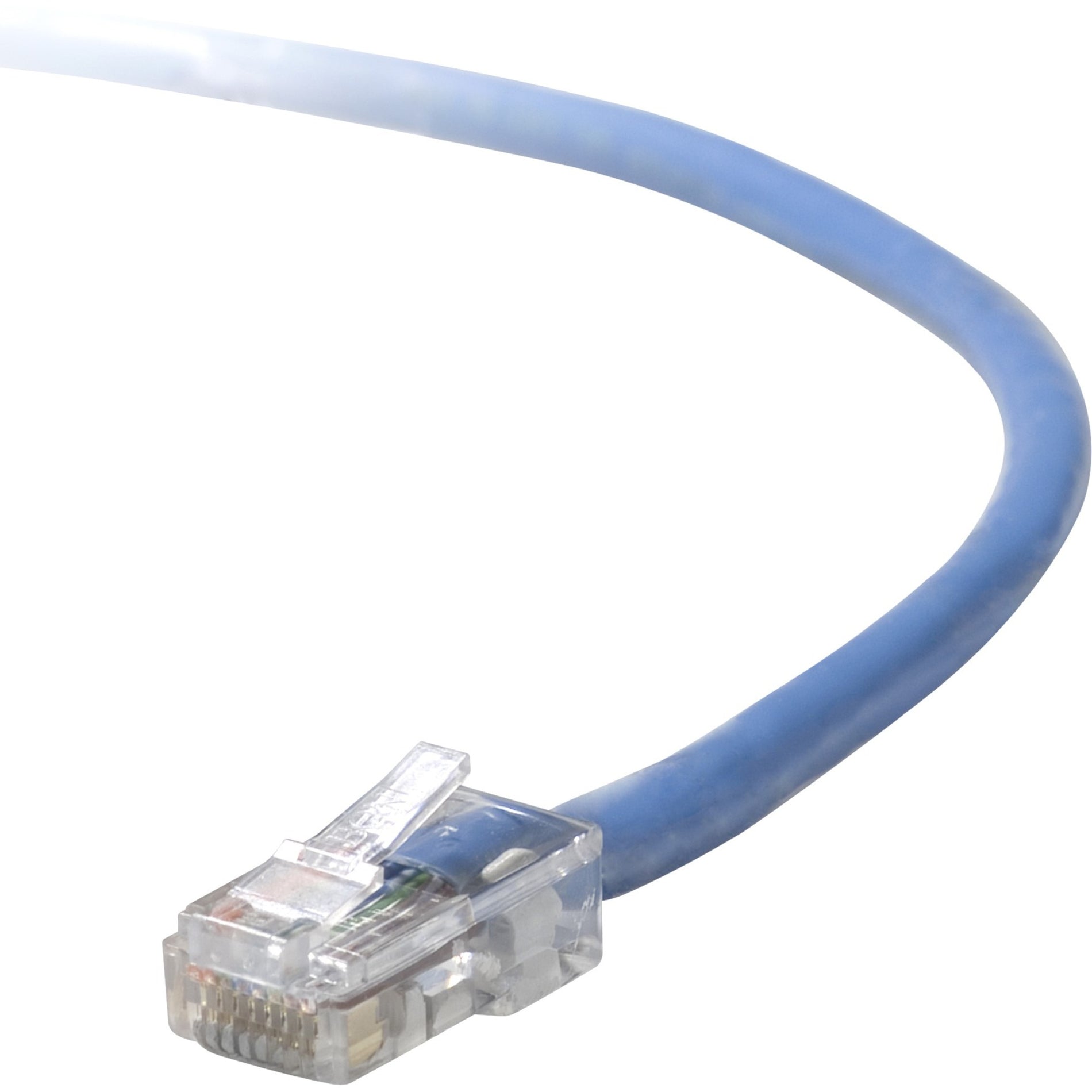Belkin TAA791-10-BLU-S Category 5e UTP Patch Cable, 10 ft, Snagless, Blue