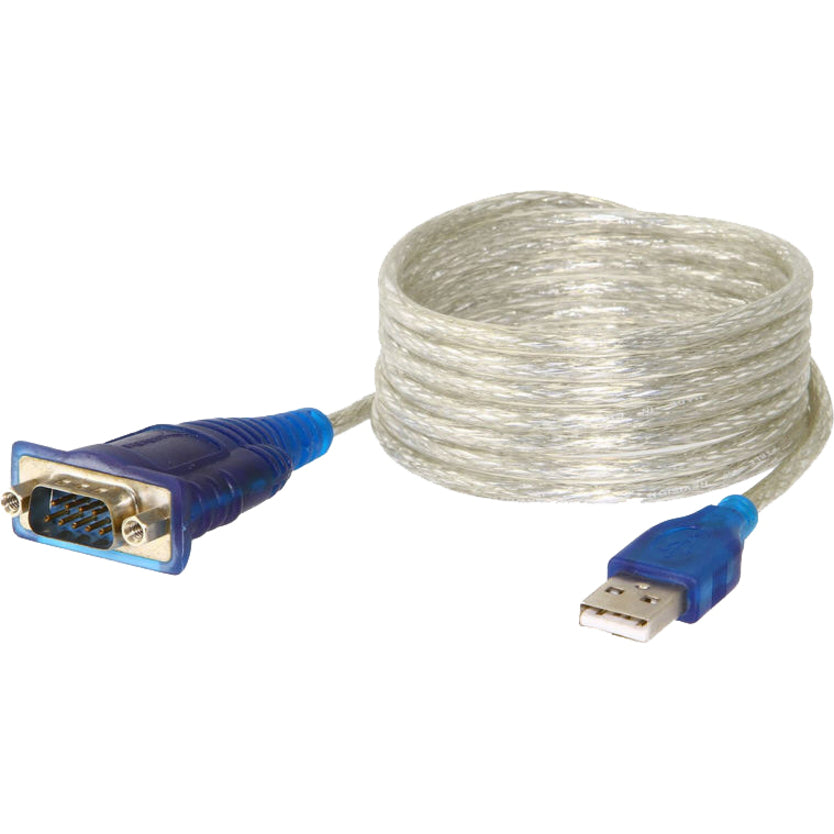 Sabrent SBT-USC6M Serial Cable, 6 ft USB 1.1 to DB-9 RS-232 Serial