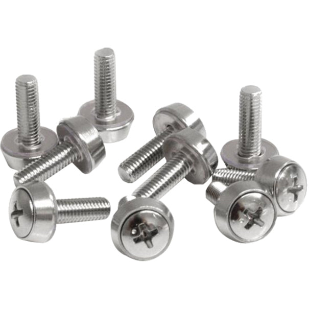 StarTech.com CABSCREWS M5 Thread Mounting Screw for Server Rack Cabinet, 50-Pack