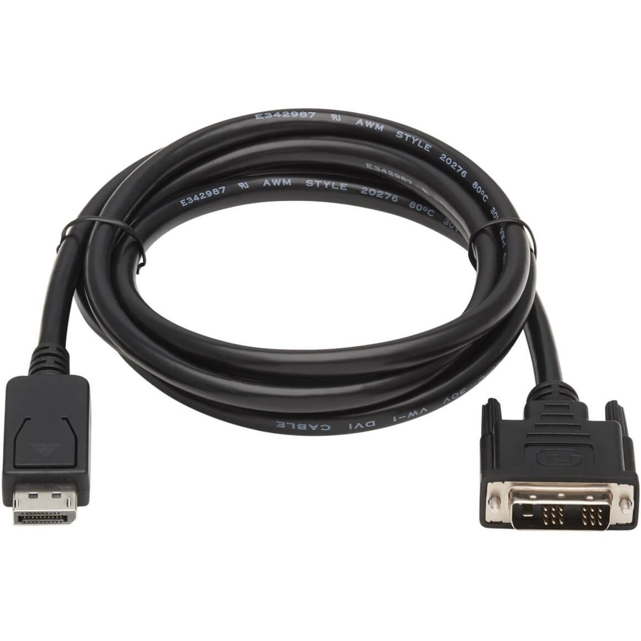 Tripp Lite P581-010 Digital Video Cable, 10 ft, DisplayPort to DVI-D (Single-Link)