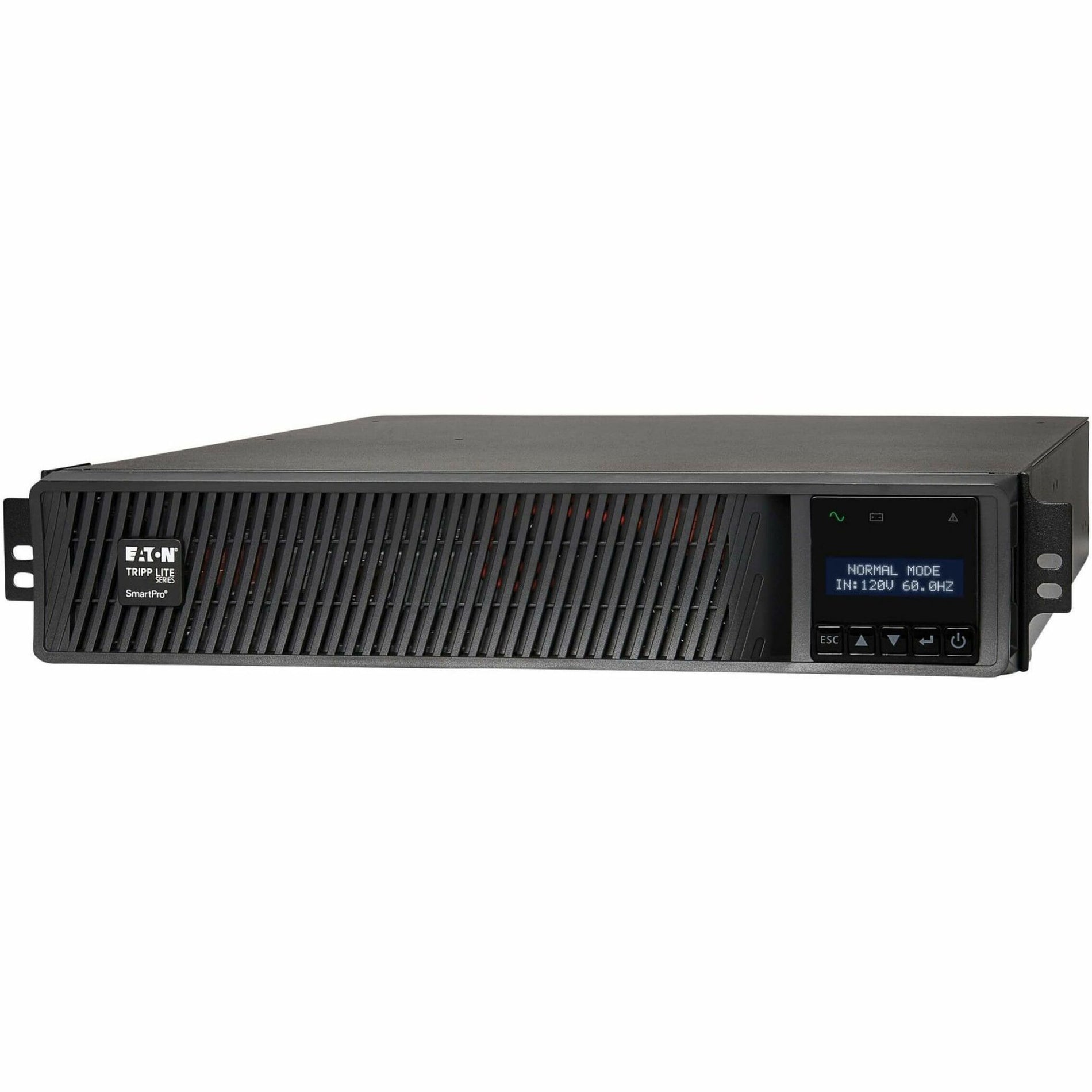 Tripp Lite SMART3000RMXL2U SmartPro 3000VA Rack-mountable UPS, 3 Minute Backup, SNMP Manageable