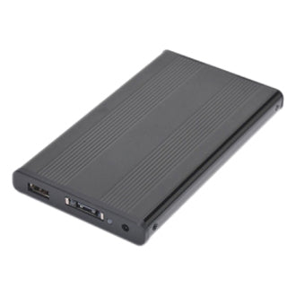 Sabrent EC-25HSU Hard Drive Enclosure, USB 2.0/eSATA, External, Supports Wakeup Ability