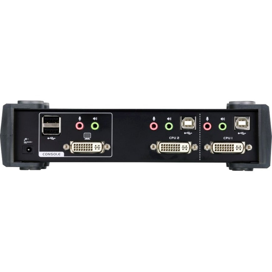 ATEN CS1762A CubiQ KVM Switch, 2-Port USB DVI KVM Switchbox