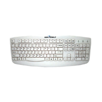 Seal Shield STWK503 Silver Storm Keyboard, USB, White, Washable, Spill Proof