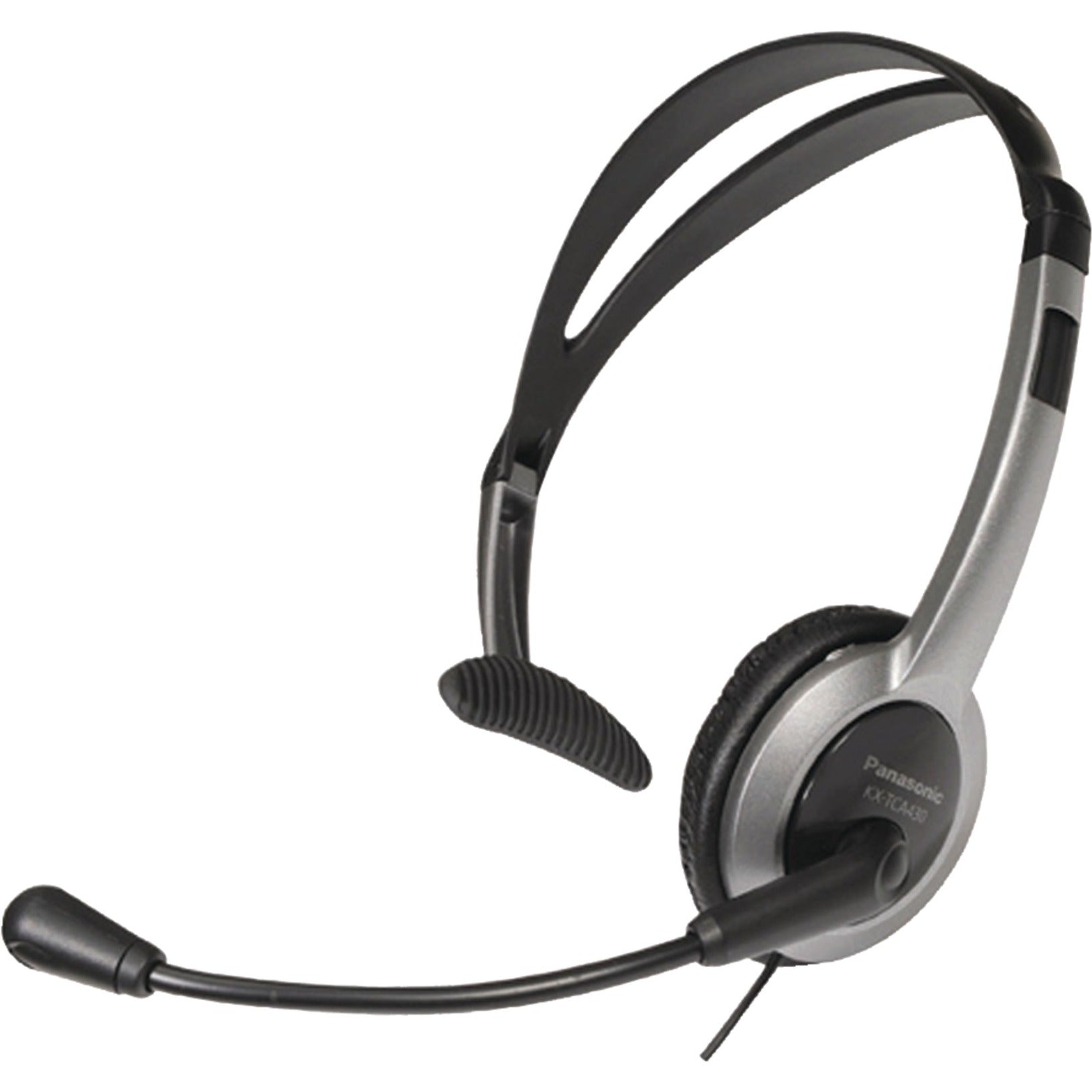 Panasonic KX-TCA430 Headset/Earset, Monaural Over-the-head, Noise Cancelling, 90 Day Warranty
