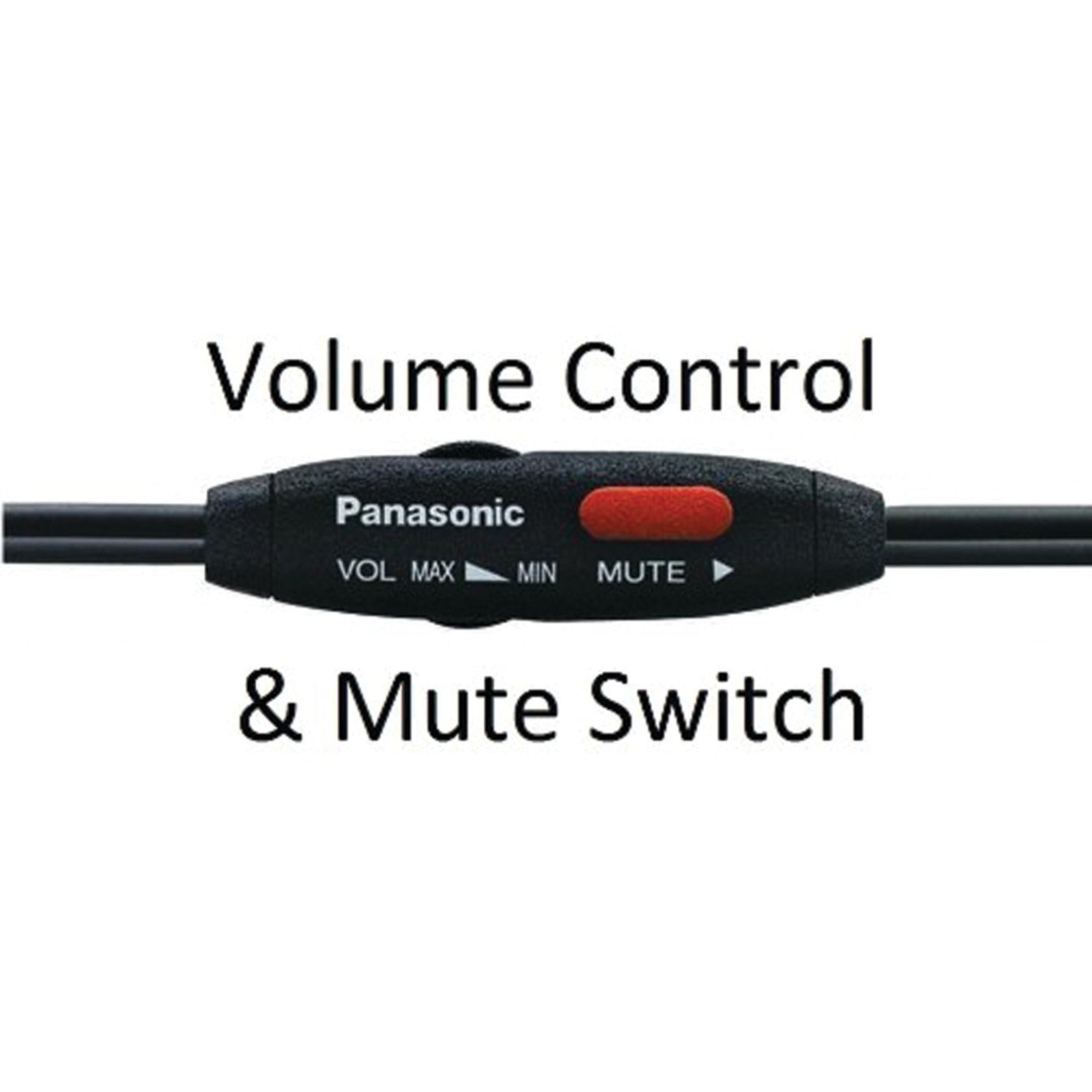 Panasonic KX-TCA430 Headset/Earset, Monaural Over-the-head, Noise Cancelling, 90 Day Warranty