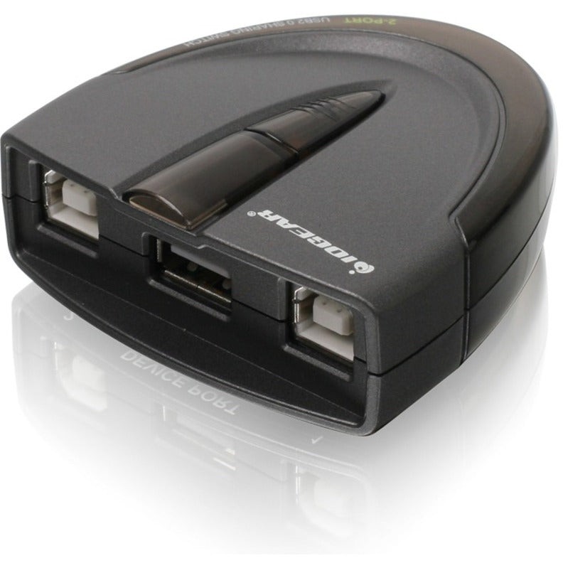 IOGEAR GUB231 2-Port USB 2.0 Automatic Printer Switch, Easy USB Device Switching