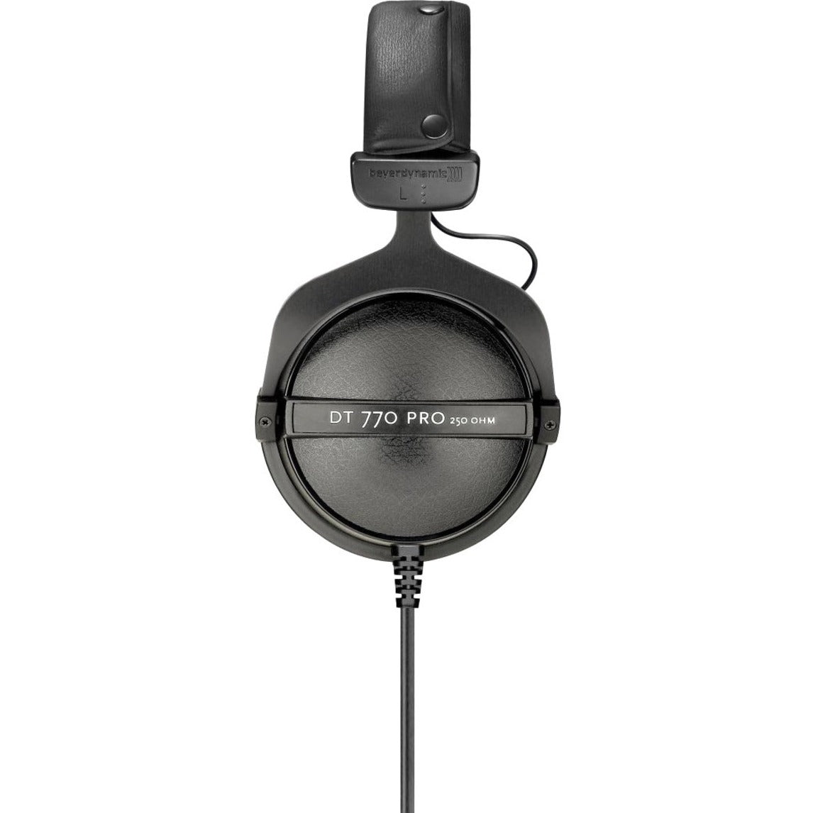 Beyerdynamic 474746 DT 770 PRO Dynamic Headphone, Over-the-head, 80 Ohm, Stereo, 9.84 ft Cable Length, Gold Plated Connector